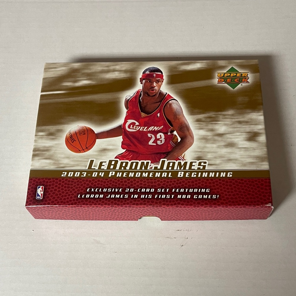 LeBron James 2003-04 Phenomenal Beginning Card Set Upper Deck Rare Rookies NBA